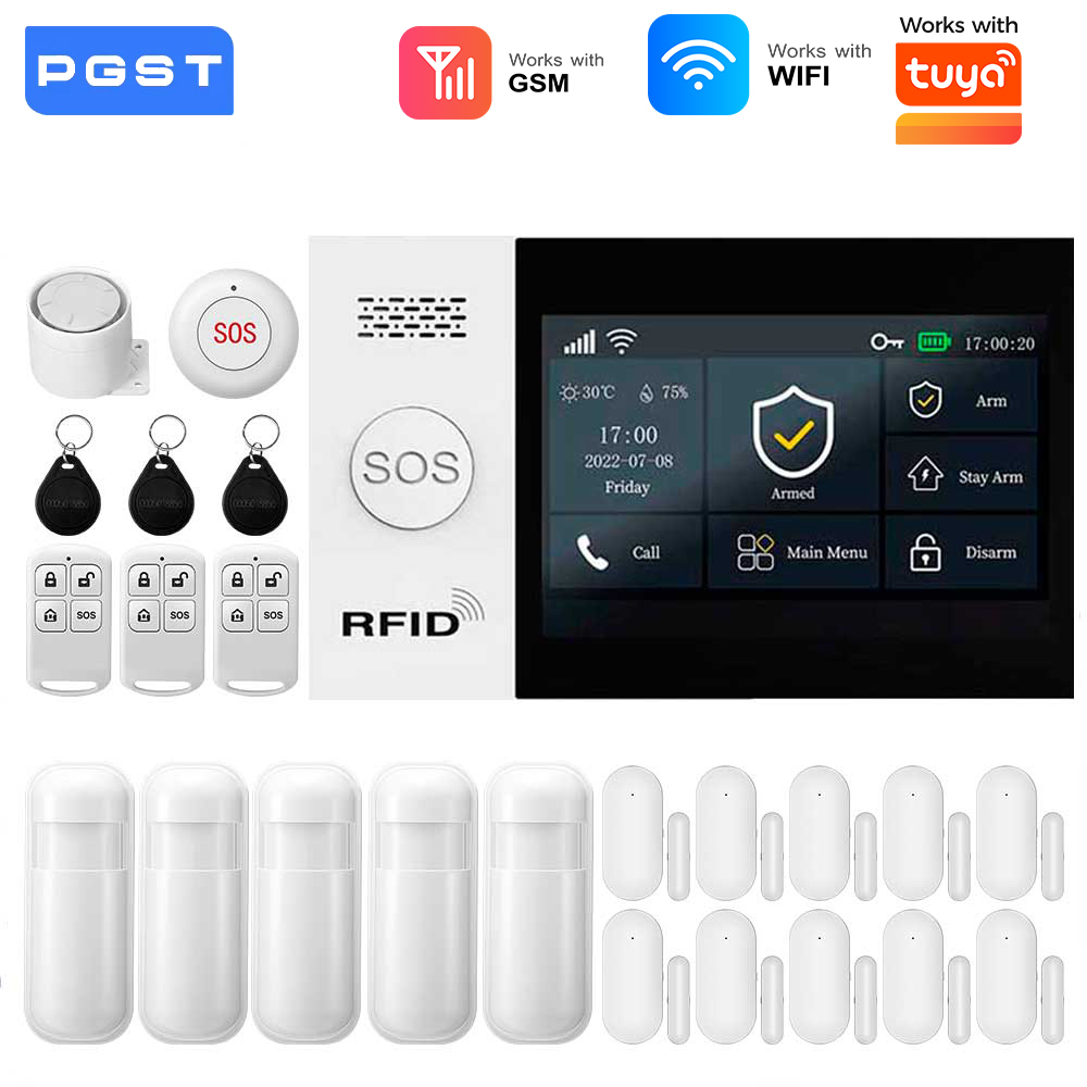 Smart Home Wiser - Умная GSM-система сигнализации 2.4G WIFI, совместимая