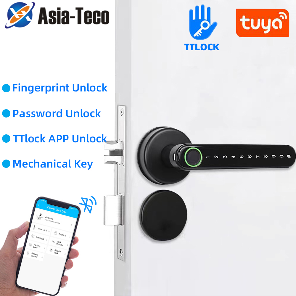 Smart Home Door Lock - TTLock Smart Bluetooth Замок отпечатков пальцев