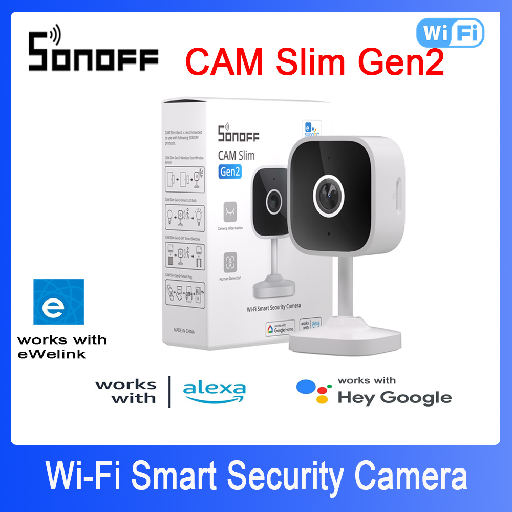 Smart Home Video - SONOFF CAM Slim Gen2 Wi-Fi умная