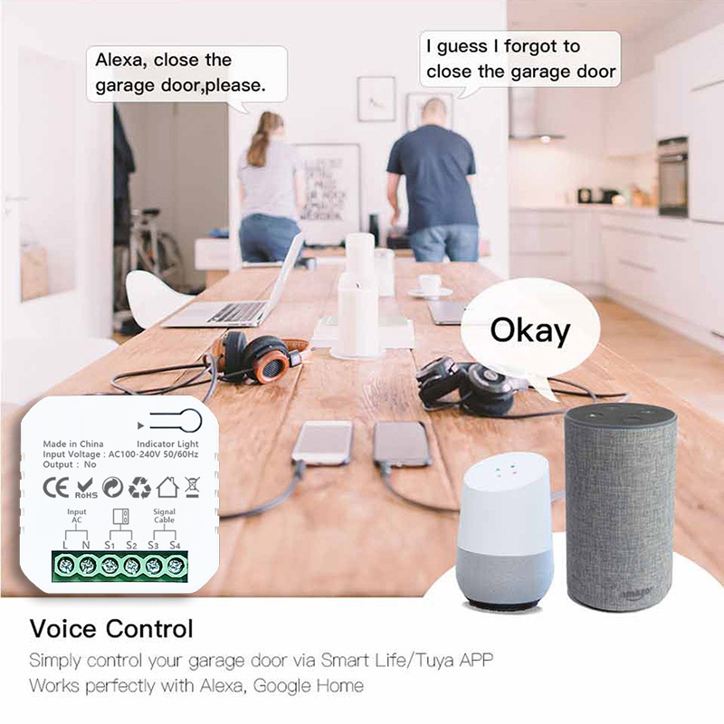 Tuya Smart Life ZigBee Гараж Д – обзор и цена Smart Home Plus