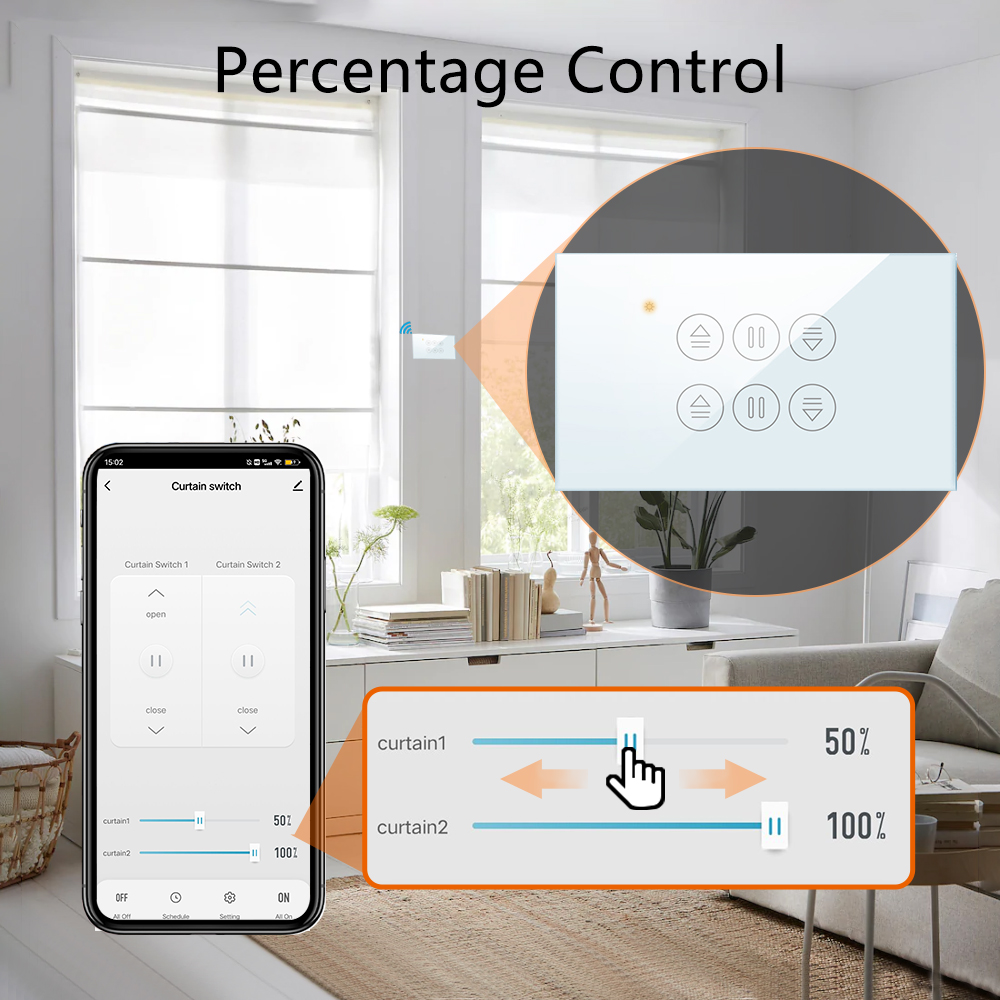 QCSMART Wi-Fi двойной занавес, – обзор и цена Universal Remote Smart Home