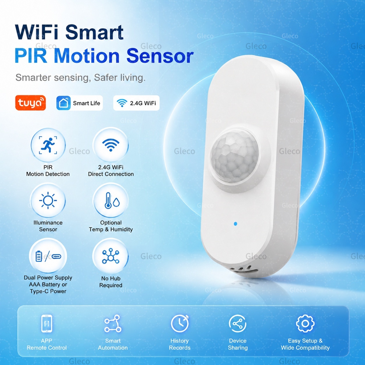 Датчик движения Tuya WiFi PIR, – обзор и цена Smart Home Wiser