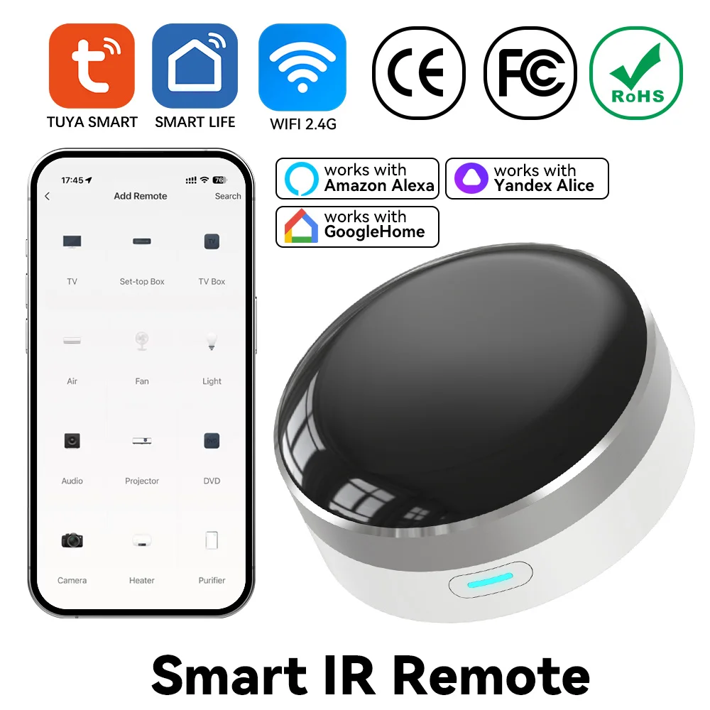 YFK Универсальный ИК-пульт дис – обзор и цена Universal Remote Smart Home