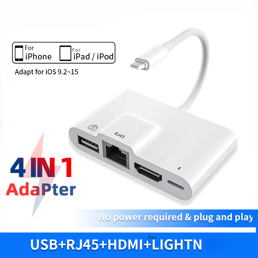 Для Lightning к RJ45 Ethernet  – обзор и цена Smart Home Hub 2